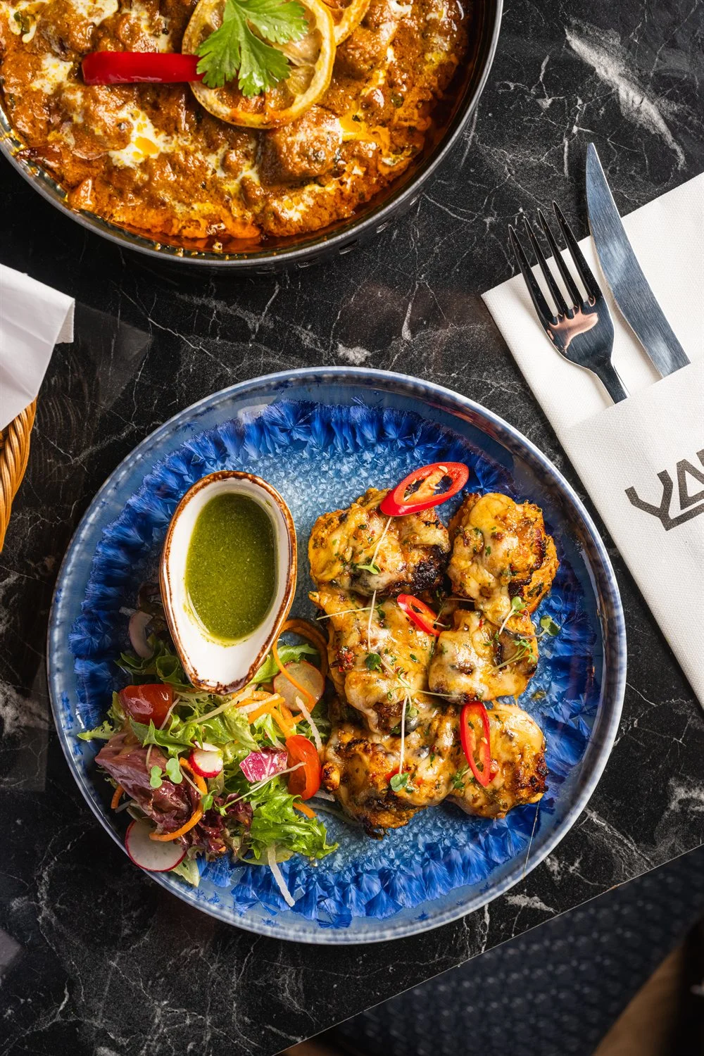 Cheesy Chicken Tikka Bites