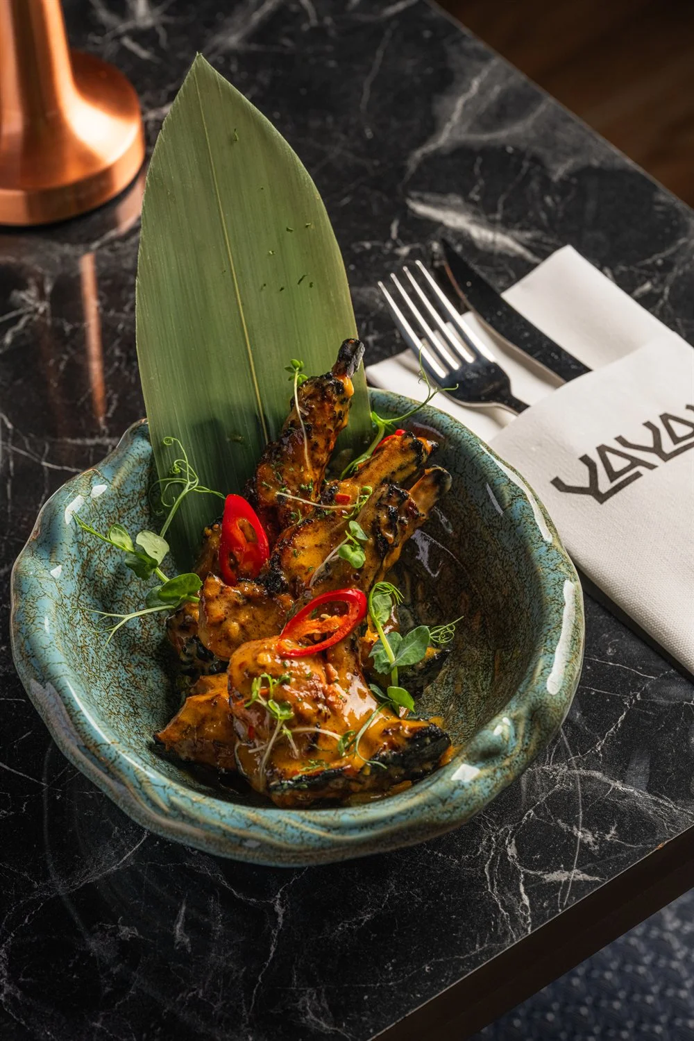 Yayas Tandoori Lamb Chops
